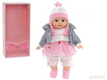 Lalka 40 cm dziewczynka PL 534124 w pudełku