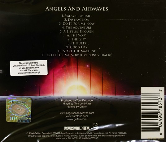 Angels And Airwaves: We Don't Need To Whisper [CD]