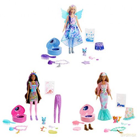 Lalka Barbie Kolorowa Niespodzianka Fantazja GXY20