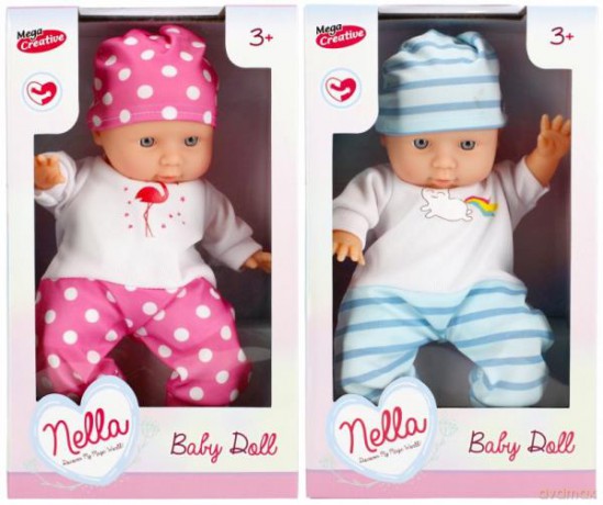 Lalka bobas 31 cm Nella 471567 mix2