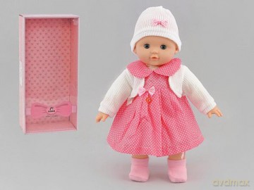Lalka bobas 40 cm z dźwiękiem w pudełku 536821