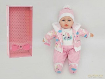 Lalka bobas 45 cm śpiewa i mówi po polsku w pudełku 543119-561199