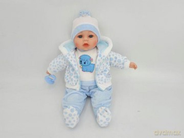 Lalka bobas 45 cm z dźwiękiem 543171