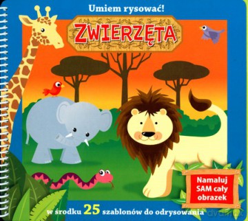 Zwierzęta Umiem Rysować (twarda) [KSIĄŻKA]