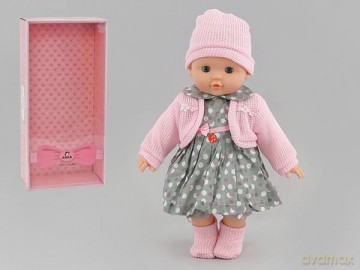 Lalka dziewczynka 40 cm z dźwiękiem w pudełku 536814
