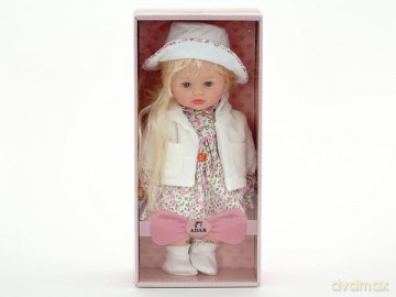 Lalka dziewczynka 40 cm, letnia 520011