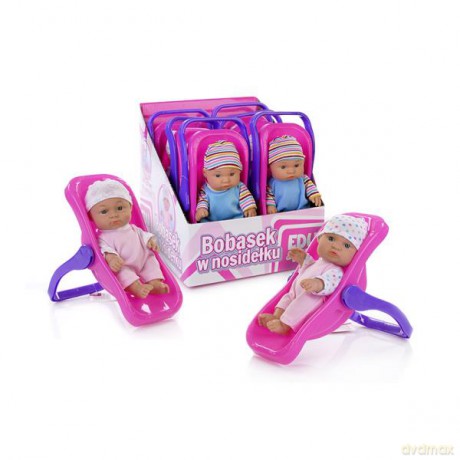 Lalka Edu&Fun Bobasek w nosidełku 125676