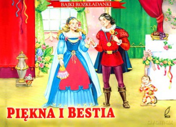 Piękna I Bestia Bajki Rozkładanki (twarda) [KSIĄŻKA]