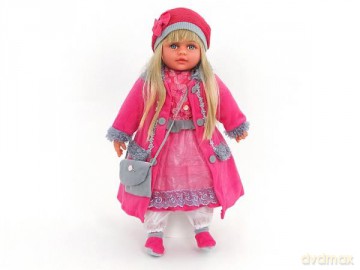 Lalka stylowa 60 cm IC PL w torbie 487123