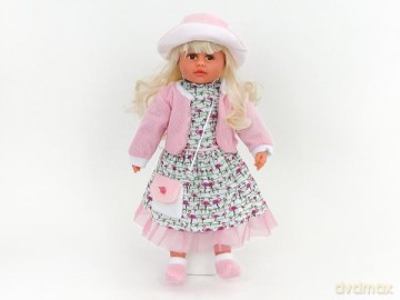 Lalka stylowa 60 cm, torba 488366