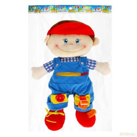 Lalka szmacianka 45 cm chłopiec