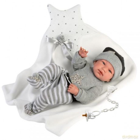 LLORENS 84325 Lalka bobas Tino 43 cm