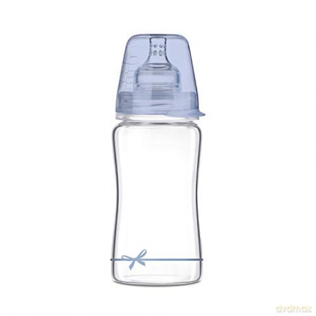 LOVI Butelka szklana Diamond Glass 250 ml Baby Shower boy