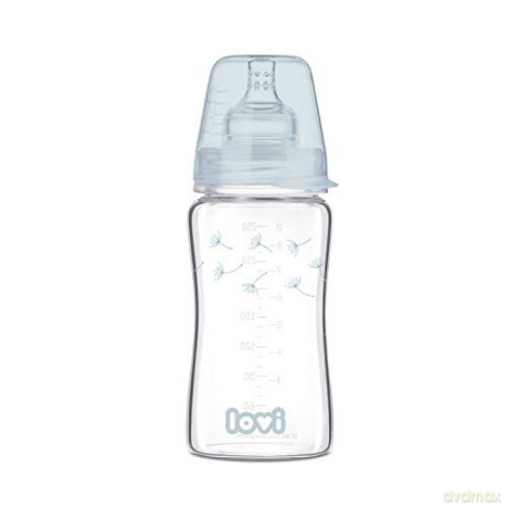 LOVI Butelka szklana Diamond Glass 250 ml Botanic