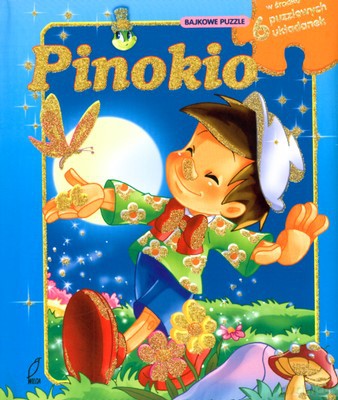Pinokio 6 Puzzlowych Układanek (twarda) [KSIĄŻKA]
