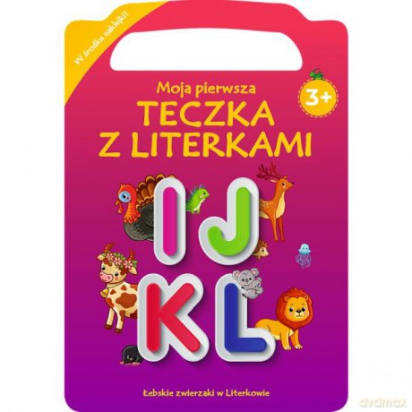 Łebskie zwierzaki w literkowie. Moja pierwsza teczka z literkami. Literki I-Ł KS66591