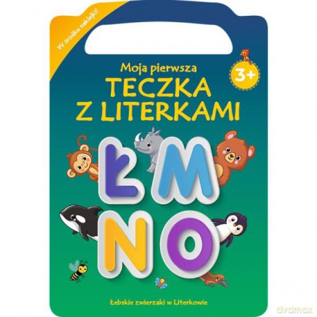 Łebskie zwierzaki w literkowie. Moja pierwsza teczka z literkami. Literki Ł-O KS66607