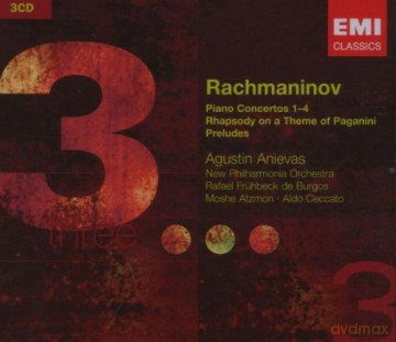 Anievas: Piano Concertos [3CD]