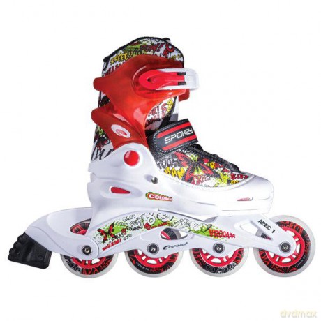 Łyżworolki reg.34-37 COLORADO jr czerwone 834572