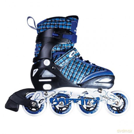 Łyżworolki reg.39-42 BAFFIES niebieskie 834563