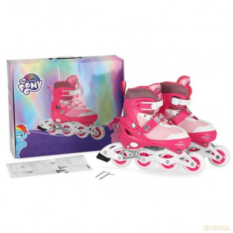 Łyżworolki regulowane 28-32 CANDY My Little Pony różowe 929488