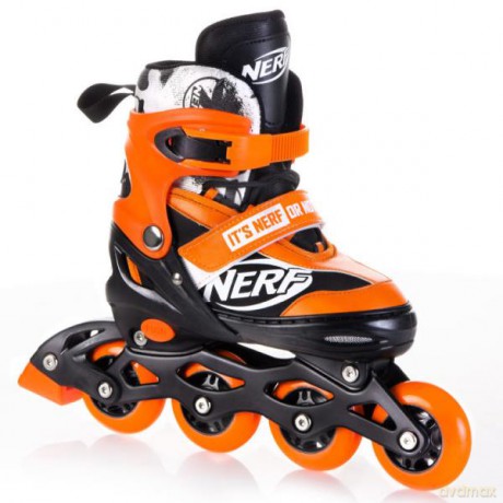 Łyżworolki regulowane 33-37 NERF czarno-pomarańczowe STRIVE 927239
