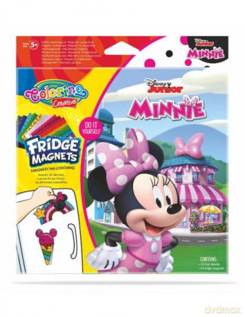 Magnes na lodówkę mix 6 wzorów Minnie 90683 Colorino Creative