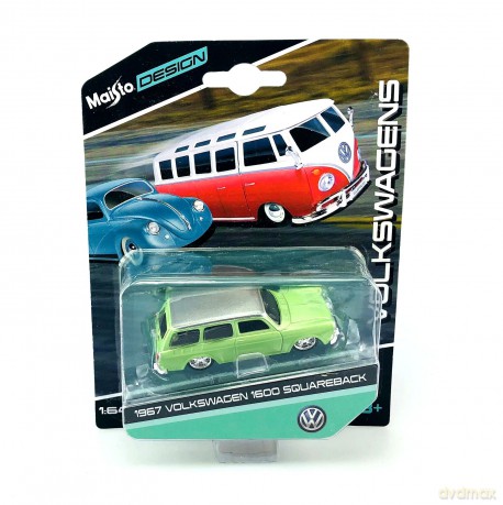 MAISTO 15494-08 VW 1600 Squareback 1967 samochód 1:64