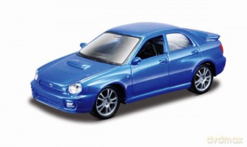 MAISTO 21001-37 Auto Power Racer Subaru Impreza WRX 2002 niebieski