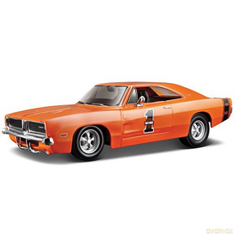 MAISTO 31256-17 Auto Dodge Charger 1969 niebieski 1:25