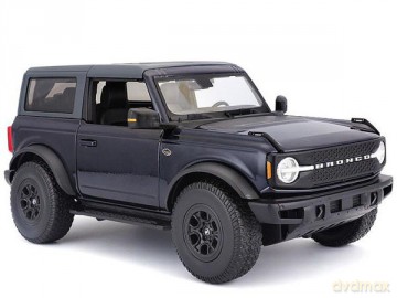 MAISTO 31456-61 Ford Bronco Wildtrak niebieski 1:18