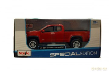 MAISTO 31517 Chevrolette Colorado ZR2 czerwony 1:24
