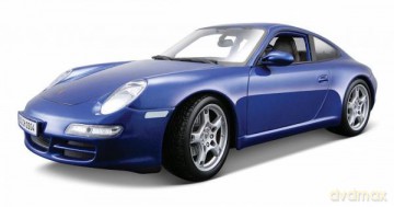 MAISTO 31692-23 Porsche Carrera S niebieski 1:18