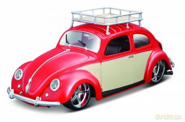MAISTO 32614-44 Design VW Beetle 1951 czerwony 1:18