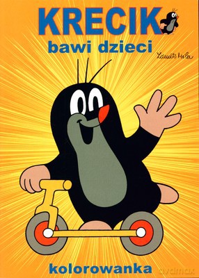 Krecik Bawi Dzieci Kolorowanka - Zdenek Miler [KSIĄŻKA]