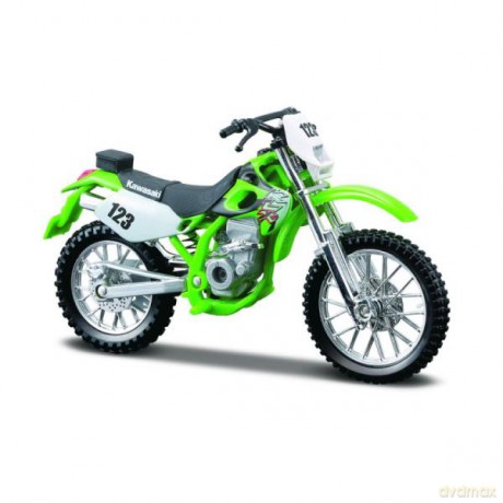 MAISTO 39300 Kawasaki KLX 250SR z podstawką 1:18