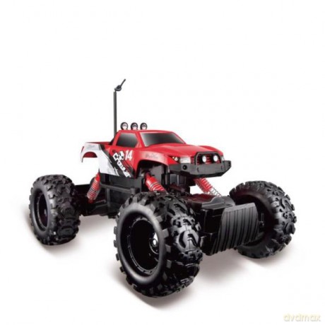MAISTO 81152 Rock Crawler R/C czerwony baterie