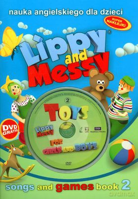 Lippy And Messy Cz.2 Nauka Angielskiego Dla Dzieci - Opracowaniie Zbiorowe [KSIĄŻKA]+[DVD]