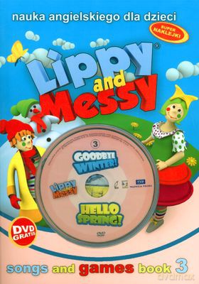 Lippy And Messy Cz.3 Nauka Angielskiego Dla Dzieci [KSIĄŻKA]+[DVD]