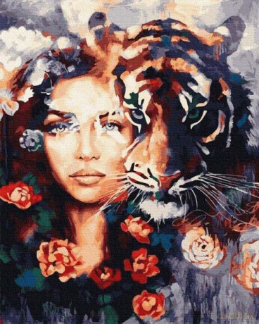 Malowanie po numerach Introwertyzm. Cicha moc 40x50 cm PC4050575 IPICASSO