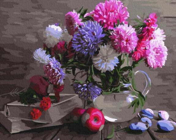 Malowanie po numerach Jaskrawe kolory lata 40x50 cm PC4050312 IPICASSO