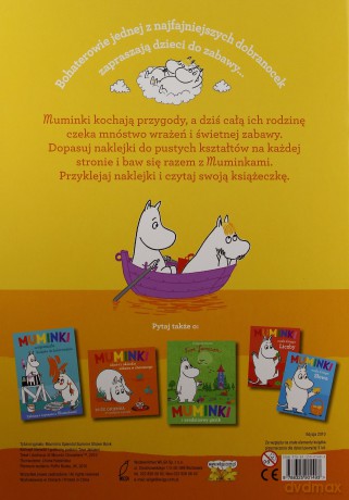 Muminki Wspaniała Książka Z Naklejkami [KSIĄŻKA]
