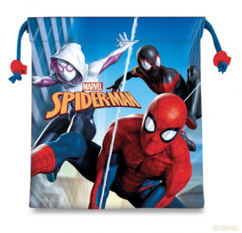 Mały worek szkolny 22 cm Spiderman MV15728 Kids Euroswan