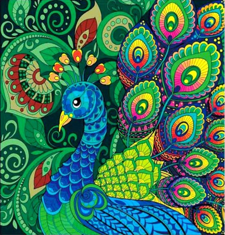Mandala 7D Paw 30x30 cm 1006569
