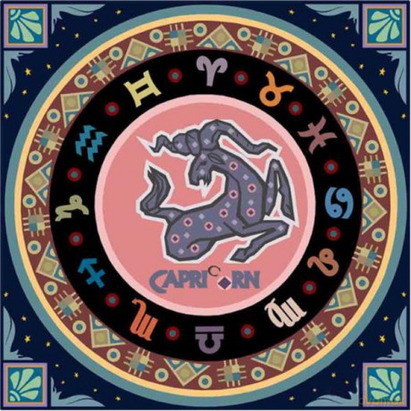 Mandala 7D Zodiak Koziorożec 30x30 cm 1006585