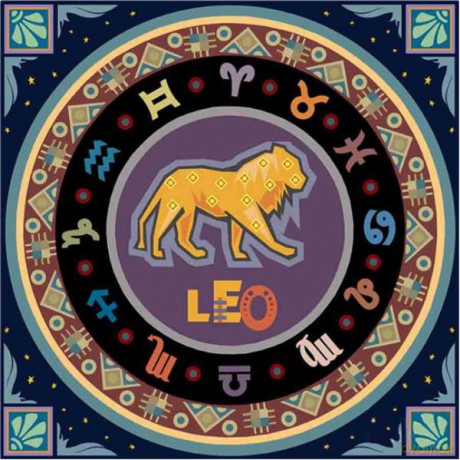 Mandala 7D Zodiak Lew 30x30 cm 1006580