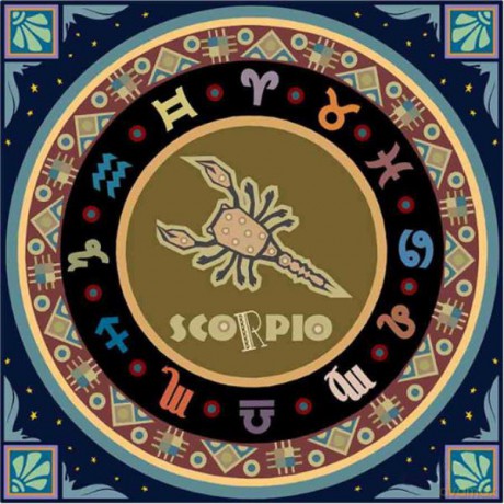 Mandala 7D Zodiak Skorpion 30x30 cm 1006583