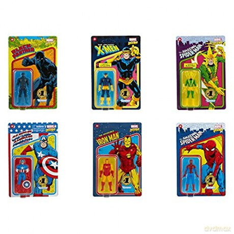 Marvel 9,5 cm Legends Retro mix F2648 [FIGURKA]