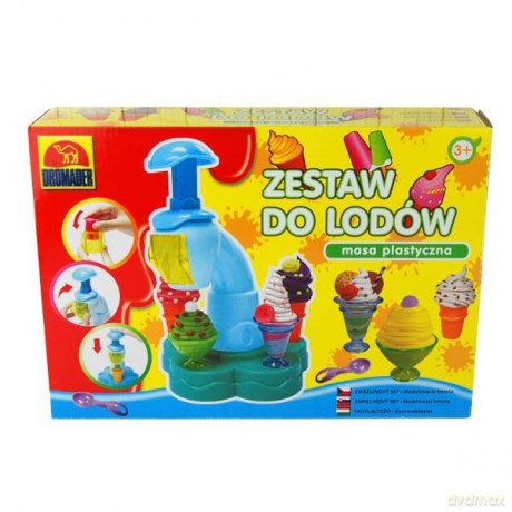 Masa plastyczna - Zestaw do lodów 43917