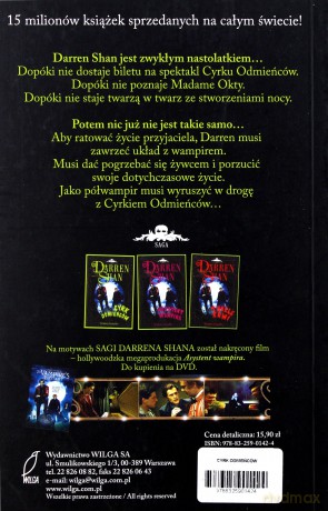 Cyrk Odmieńców - Darren Shan [KSIĄŻKA]